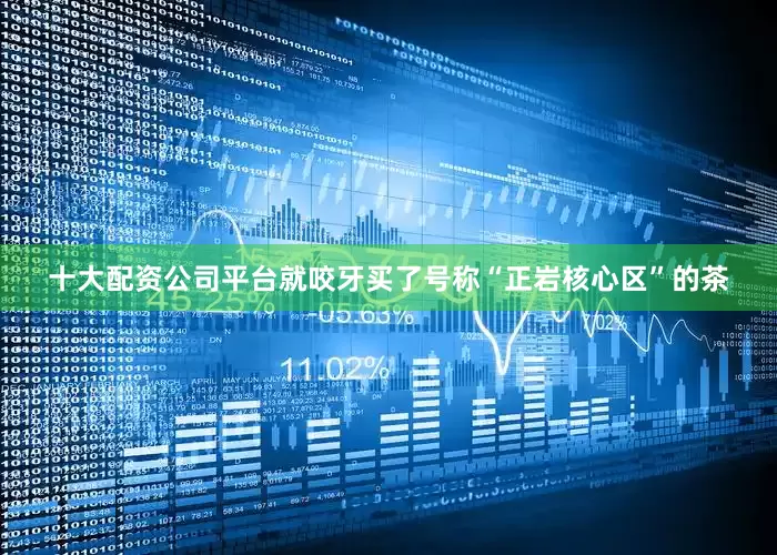 十大配资公司平台就咬牙买了号称“正岩核心区”的茶